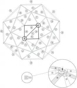 Step 7 Finishing the top of the dome