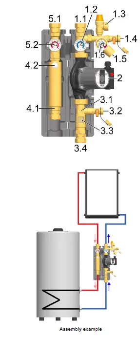 VIESSMANN DN25B-Solar Divicon-FIG-1