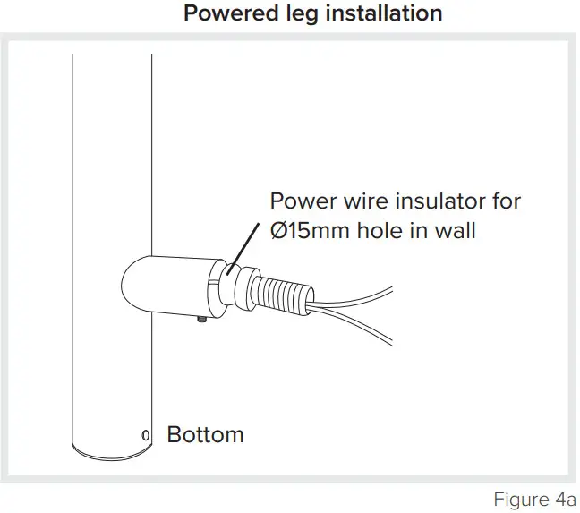 newtech Polo Vertical Heated Rail - Figure 4