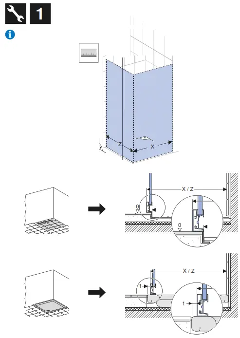 KOLO GEO 90cm Shower Cabin - 2