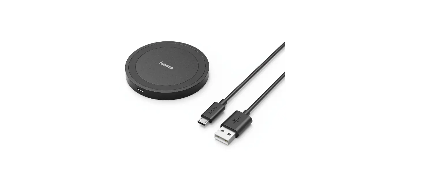 Hama 00 201683 Wireless Charger Instruction Manual