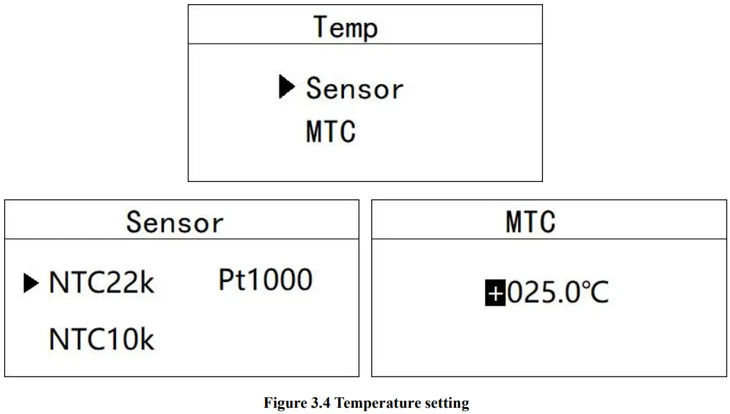 DOG-2092Pro Online Dissolved Oxygen Meter Temperature setting