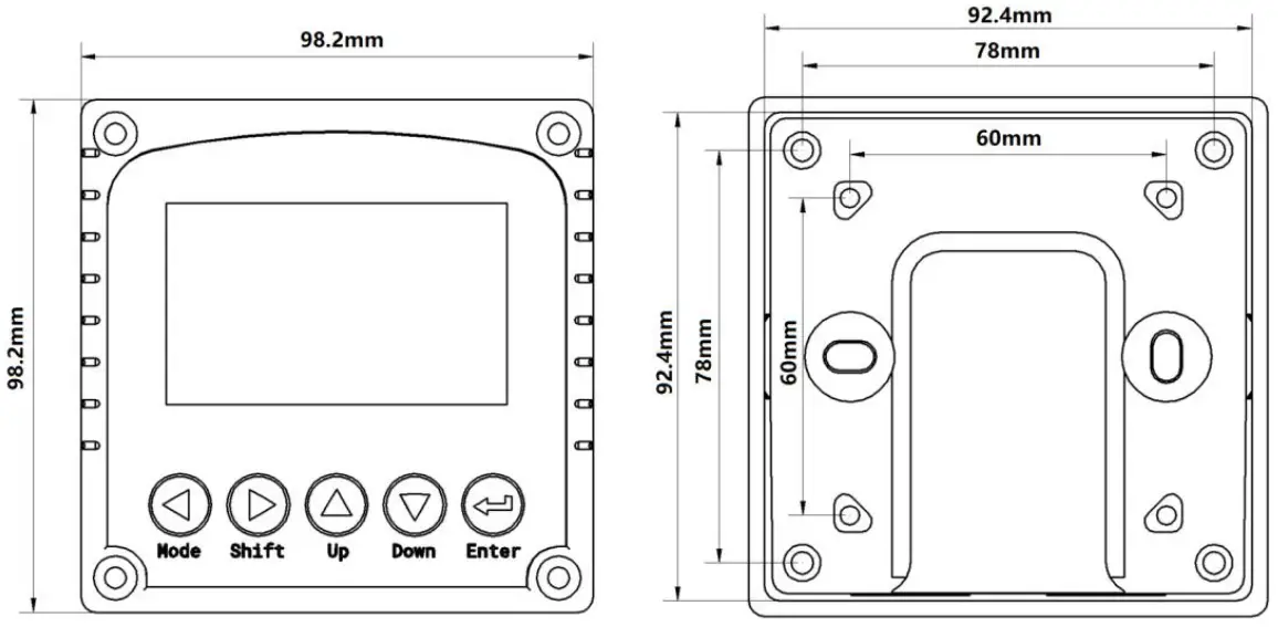 DOG-2092Pro Online Dissolved Oxygen Meter Installation and wiring