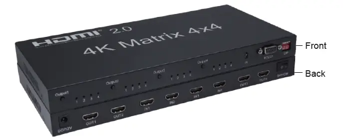 V2.0-HDMI-Matrix-4x4-User-Manual