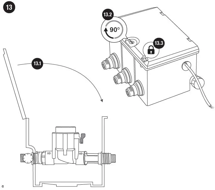 GARDENA 1254 Irrigation Valve Box-10