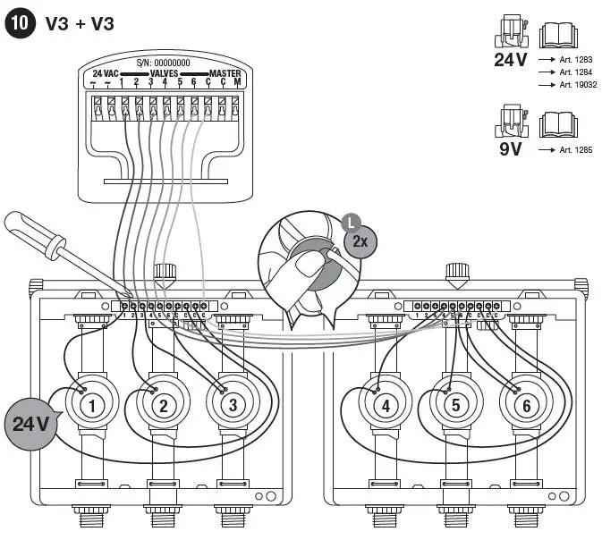 GARDENA 1254 Irrigation Valve Box-7