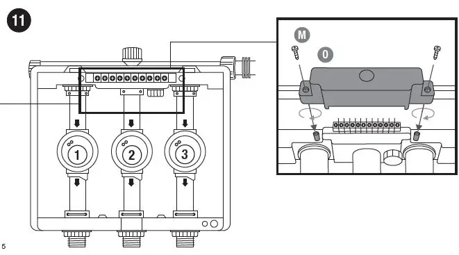 GARDENA 1254 Irrigation Valve Box-8
