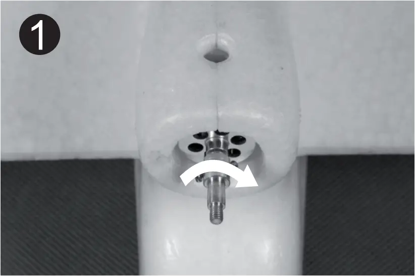 MODSTER Easy Trainer 800 - Checking the direction of motor rotation