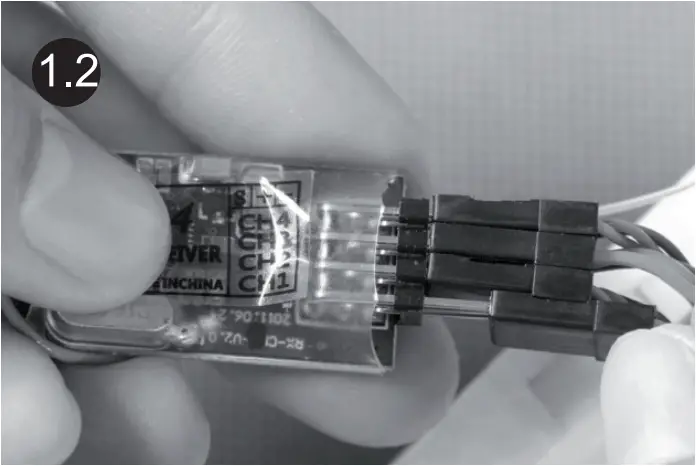 MODSTER Easy Trainer 800 - Receiver connection 1.2