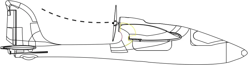 MODSTER Easy Trainer 800 - Steering in flight 1