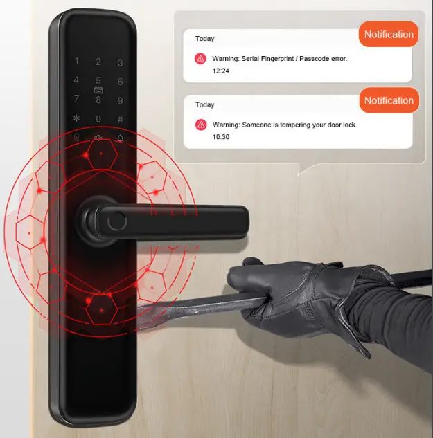 I H T IDL707 Digital Door Lock - 16