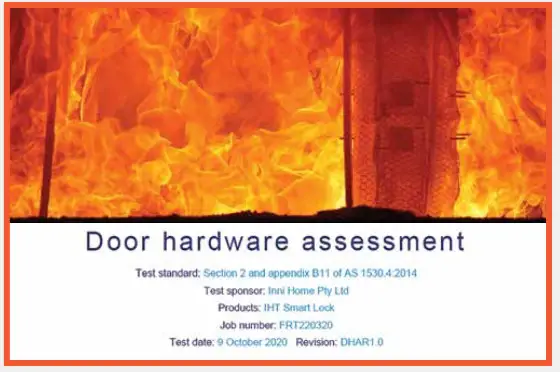 I H T IDL707 Digital Door Lock - 19