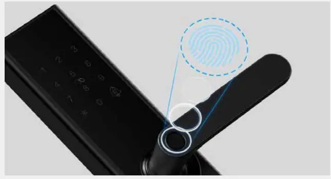 I H T IDL707 Digital Door Lock - 4