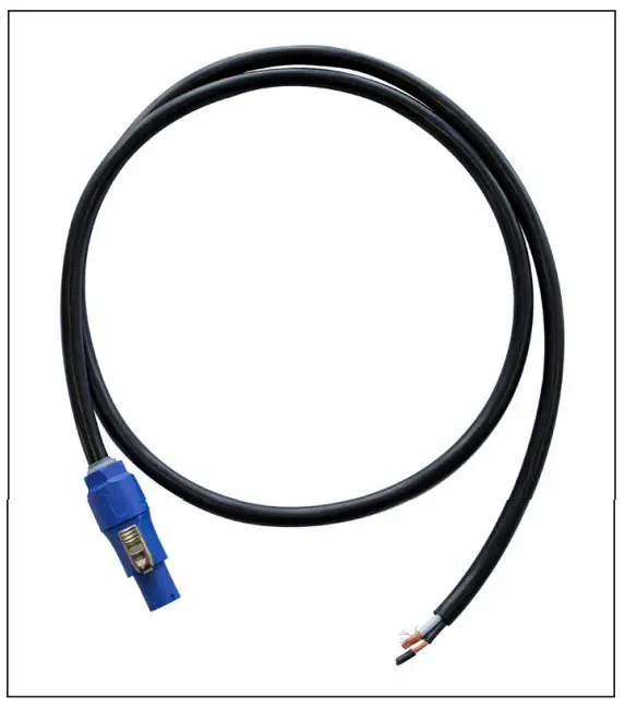 Power input cable