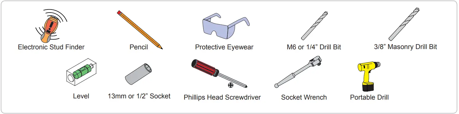 PREMIER P4263T Tilting Low Profile Wall Mount - fig 2