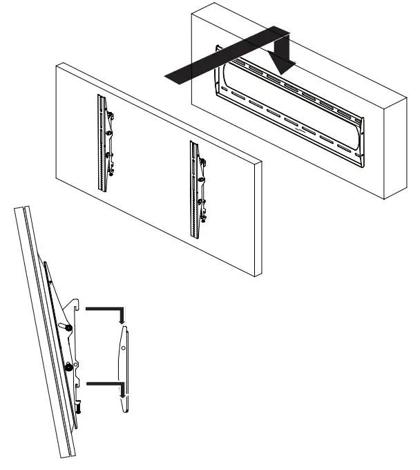 PREMIER P4263T Tilting Low Profile Wall Mount - fig 25