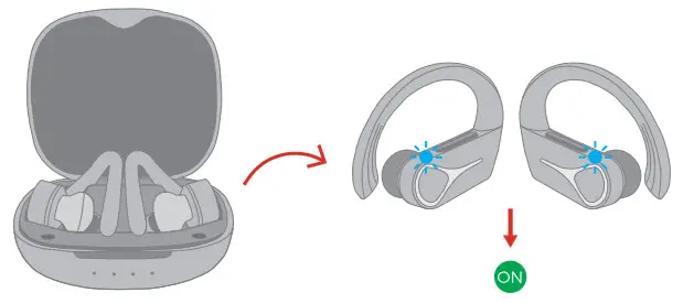 MPOW BH503A Flame Solo True Wireless Earbuds - MODE 1