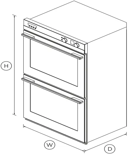 FISHER PAYKEL OB30DTEPX3_N Double Oven 30 Inch 11 Function Self-cleaning B