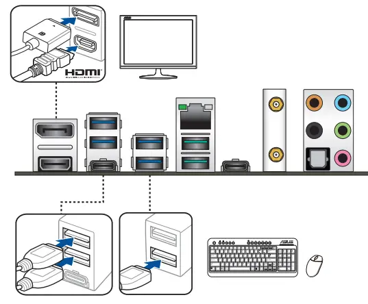 ASUS TUF GAMING Z790-PLUS WIFI Motherboard 8