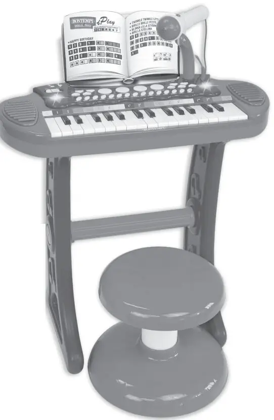 BONTEMPI 13 3240 13 3671 Electronic Keyboard