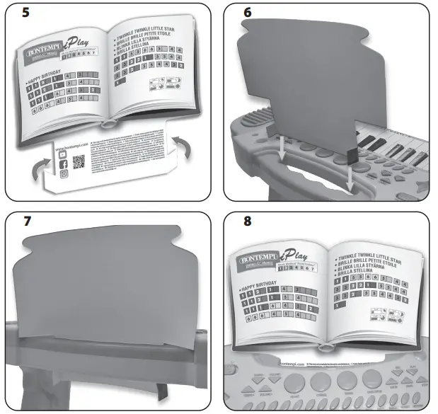 BONTEMPI 13 3240 13 3671 Electronic Keyboard - fig3