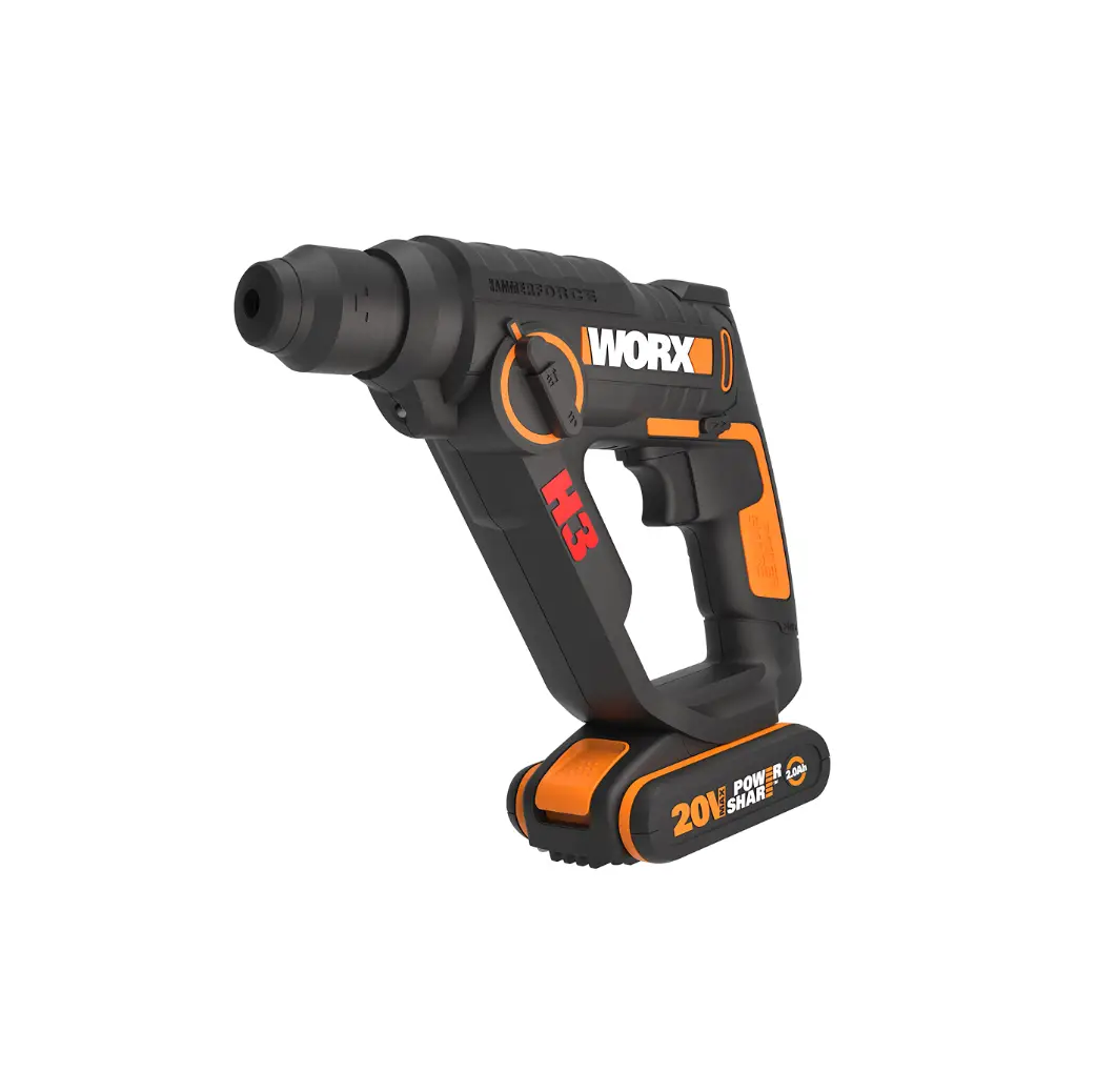Worx Wx390 Cordless Rotary Hammer Instruction Manual