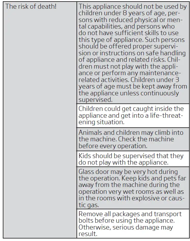 Amica WA 461 010 Washing Machine 1