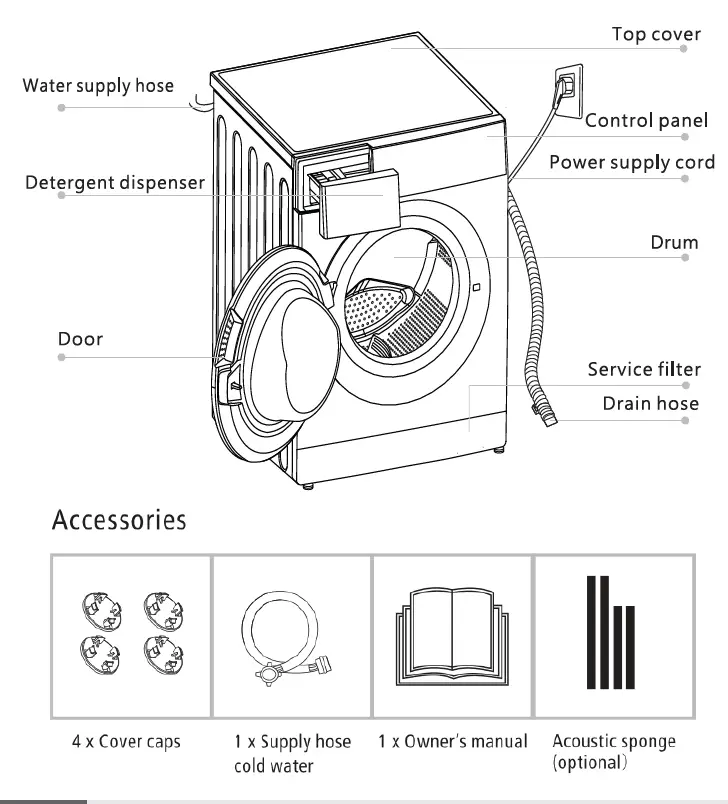Amica WA 461 010 Washing Machine 11