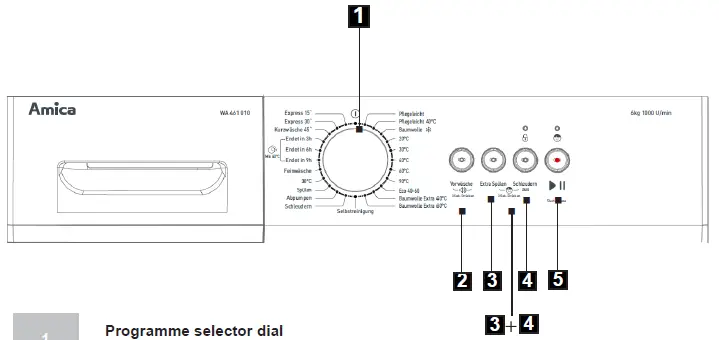 Amica WA 461 010 Washing Machine 12