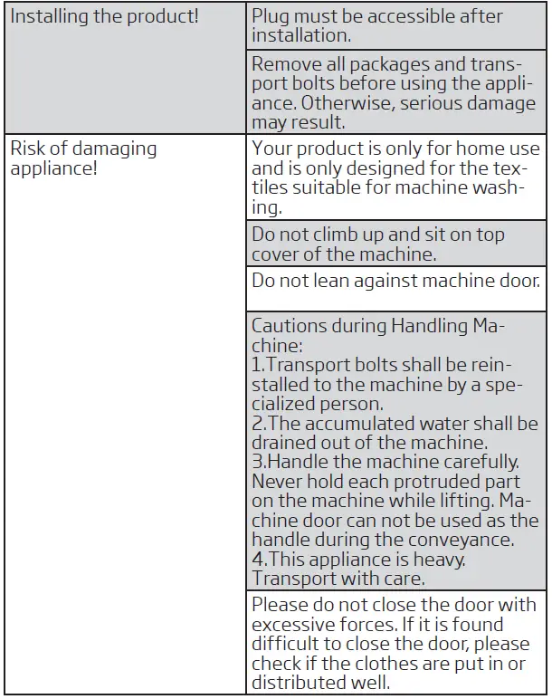 Amica WA 461 010 Washing Machine 3