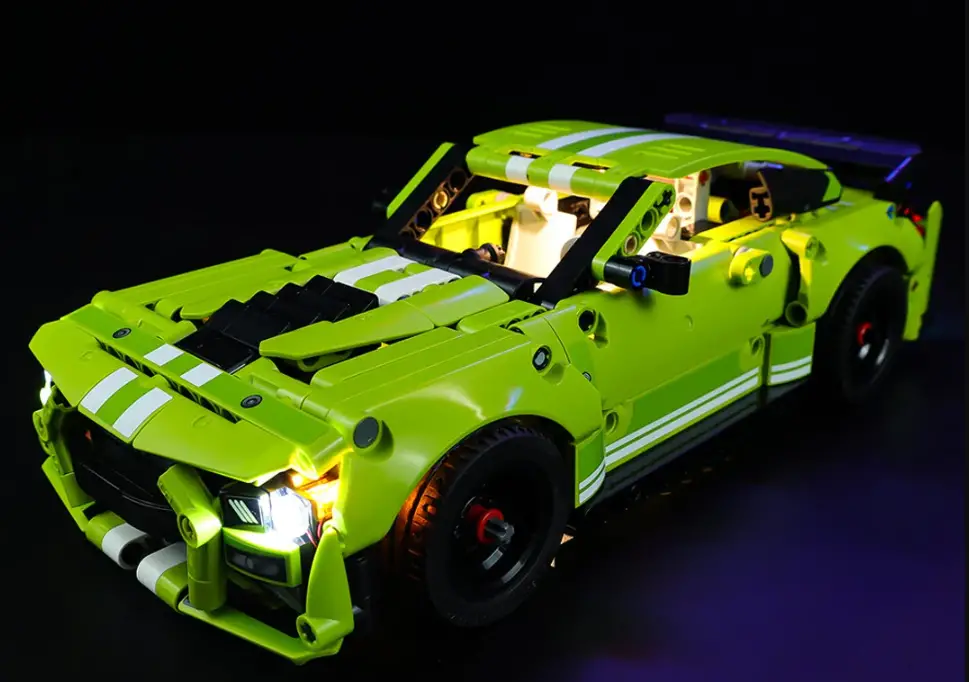 GAME OF BRICKS 42138 Light Kit for Ford Mustang Shelby GT500