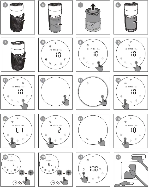 PHILIPS AC3059 Air Purifier - fig 2