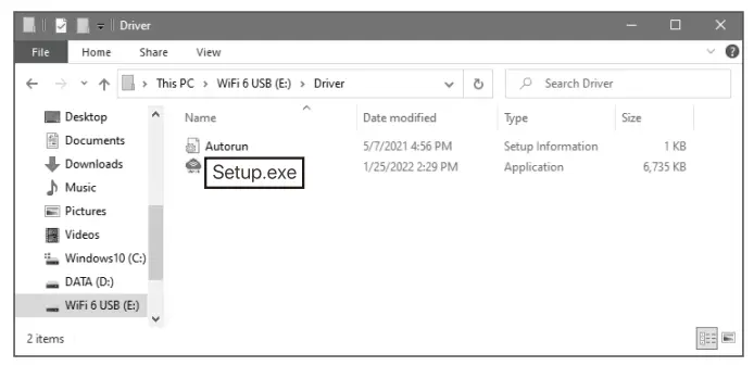 BrosTrend AX1 AX1800 Wifi 6 Dual Band USB Adaptor - fig 6