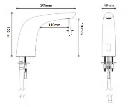 Cistermiser-42528-Novatap-Infrared-Deck-Mounted-Basin-Tap-Chrome-5