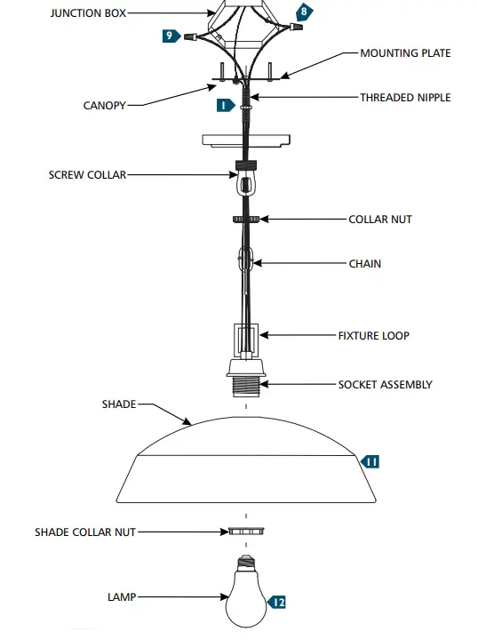 Sea-Gull-Lighting-6515201-Kerrville-1-Light-Pendant-FIG-1