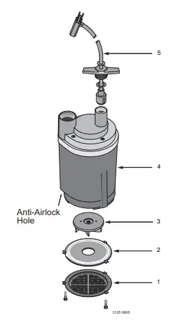 PENTAIR 2330-03 Simer Smart Geyser Submersible Utility Pump 3