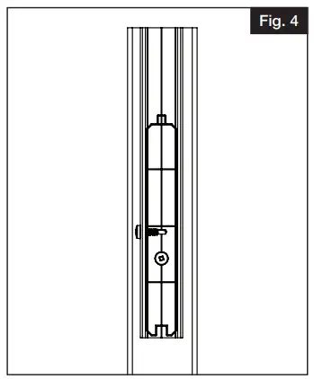 Barrette OUTDOOR LIVING 2054590 Vinyl Panel for Decorative Screen Panel Insert - sliding the board