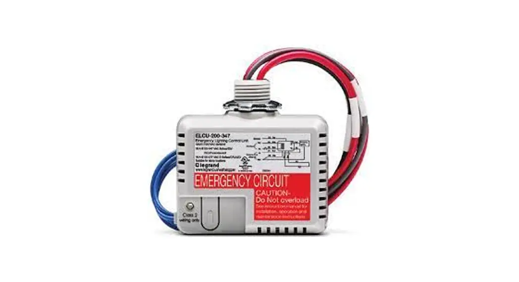 Legrand Elcu-200 Wattstopper Emergency Lighting Control Unit Instruction Manual Legrand Elcu-200 Wattstopper Emergency Lighting Control Unit Instruction Manual