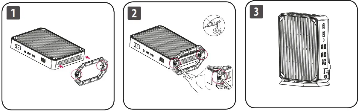 LG CQ600W Desktop Thin Client - Product Installation 3