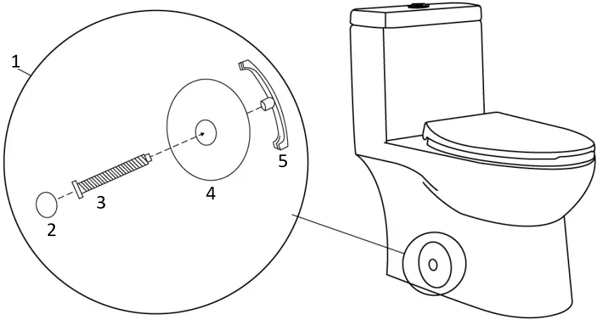 MOHOME Bring Beauty Home One Piece Toilet a6
