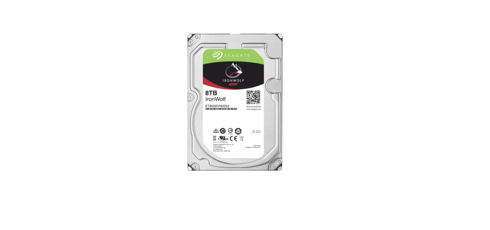 Seagate St8000vn0022 Iron Wolf 8 Hard Drive User Manual
