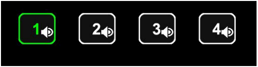 STONKAM 24G 1080P Digital Wireless Monitor - Audio source