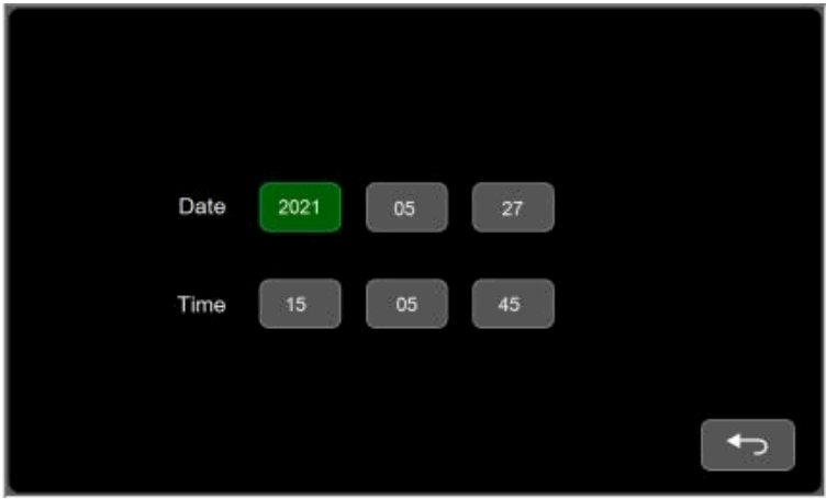 STONKAM 24G 1080P Digital Wireless Monitor - Date&Time