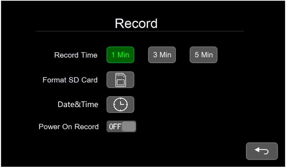 STONKAM 24G 1080P Digital Wireless Monitor - Record