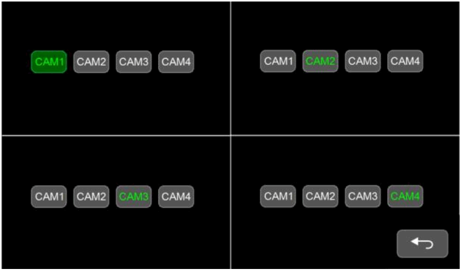 STONKAM 24G 1080P Digital Wireless Monitor - View Display Settings