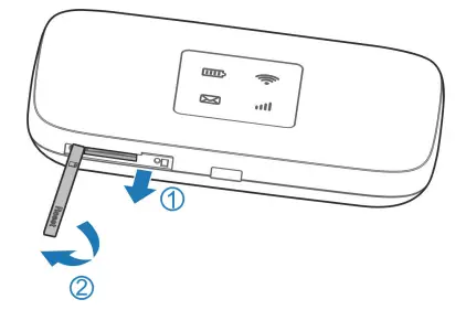 Installing the micro-SIM Card Figure 1