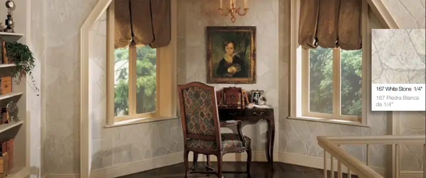 greencore 139 Paintable Deep Beaded White - inside corne1