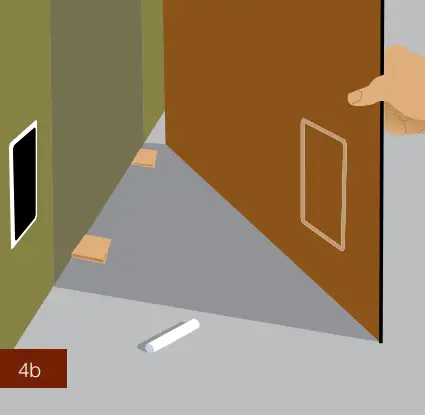 greencore 139 Paintable Deep Beaded White - panel in its proper