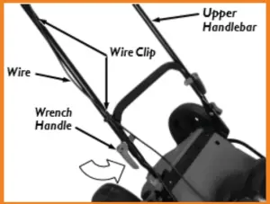 Fold the Wrench handle down