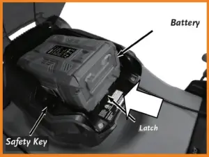 Open the Battery Cover